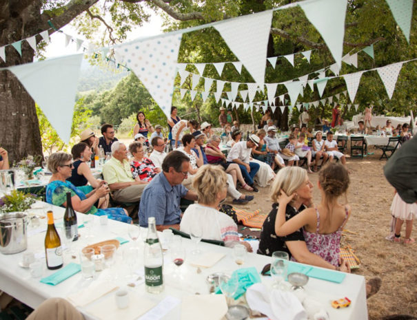 Fete de famille mas des violettes